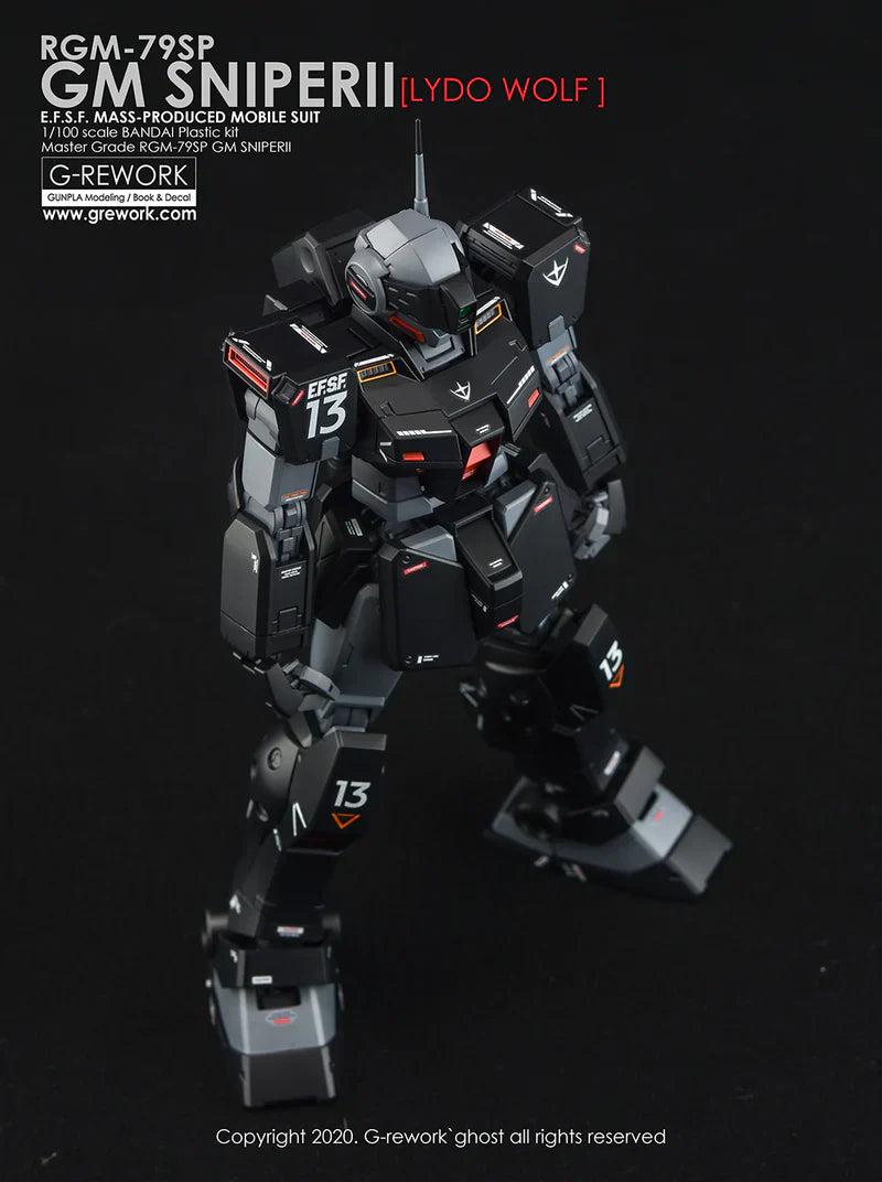 G-Rework 1/100 MG RGM-79SC GM Sniper Lydo Wolf Custom Decals - Image 7 of 9