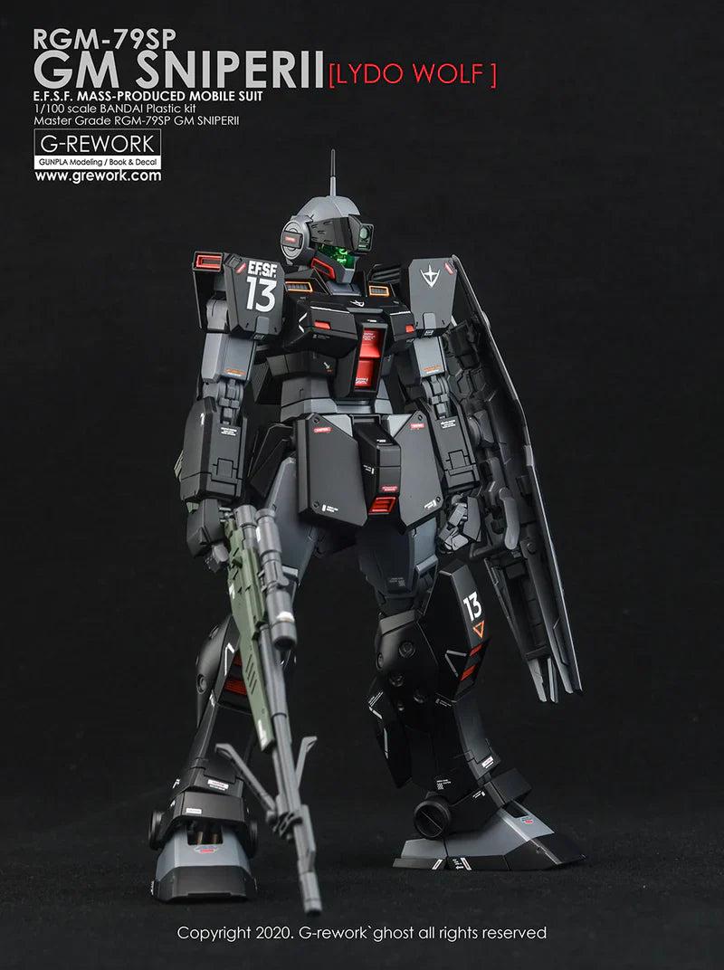 G-Rework 1/100 MG RGM-79SC GM Sniper Lydo Wolf Custom Decals - Image 9 of 9