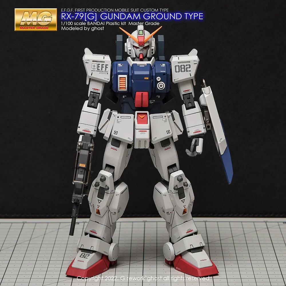 G-Rework 1/100 MG RX-79[G] Gundam Ground Type Custom Decals - Image 2 of 18