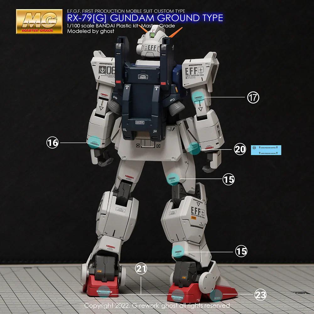 G-Rework 1/100 MG RX-79[G] Gundam Ground Type Custom Decals - Image 17 of 18