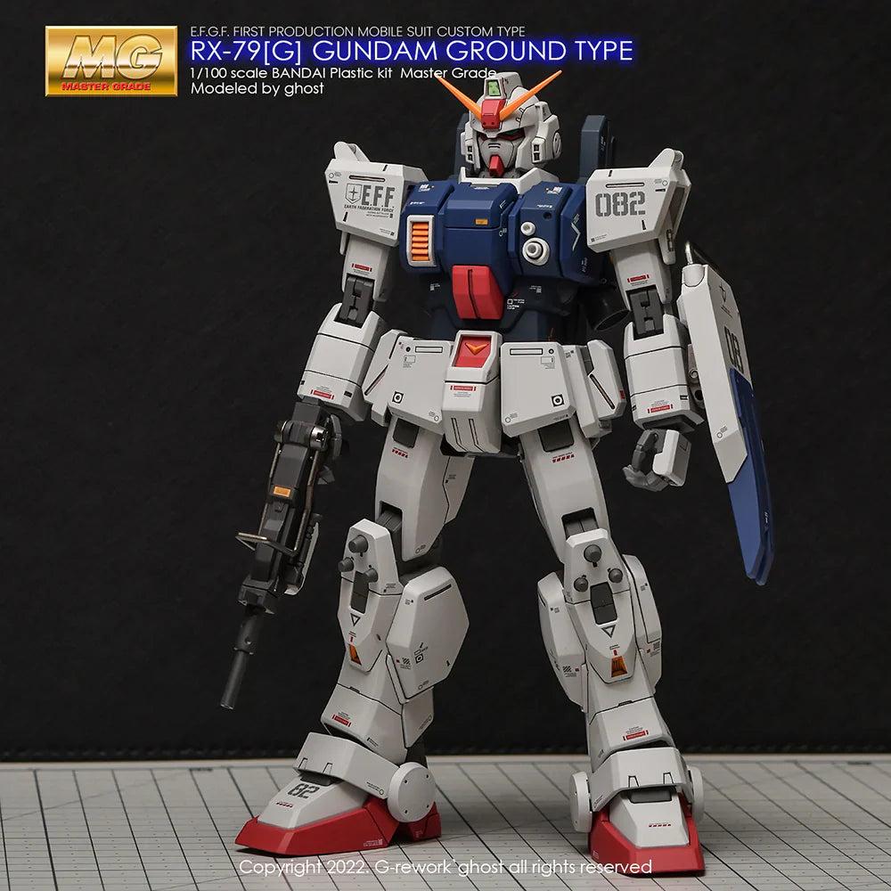 G-Rework 1/100 MG RX-79[G] Gundam Ground Type Custom Decals - Image 3 of 18