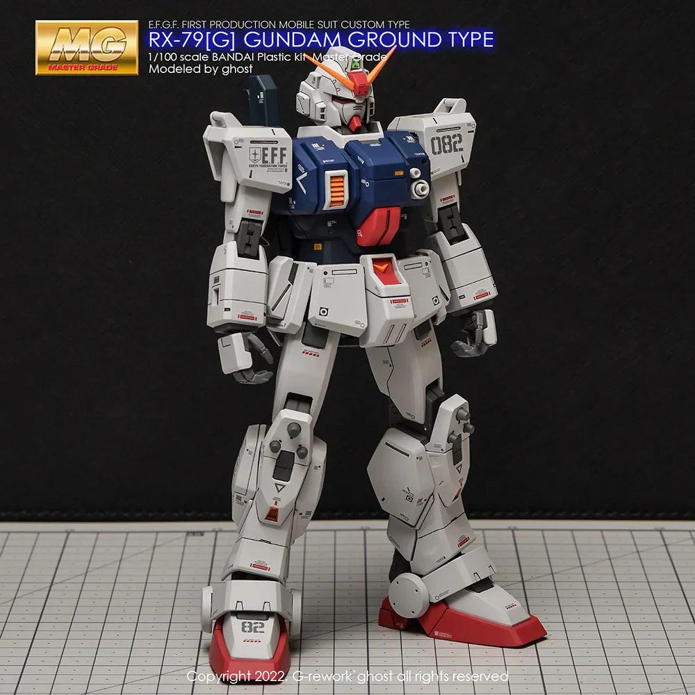 G-Rework 1/100 MG RX-79[G] Gundam Ground Type Custom Decals - Image 9 of 18