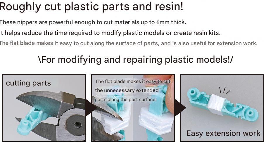 GodHand Parts Nipper Middle