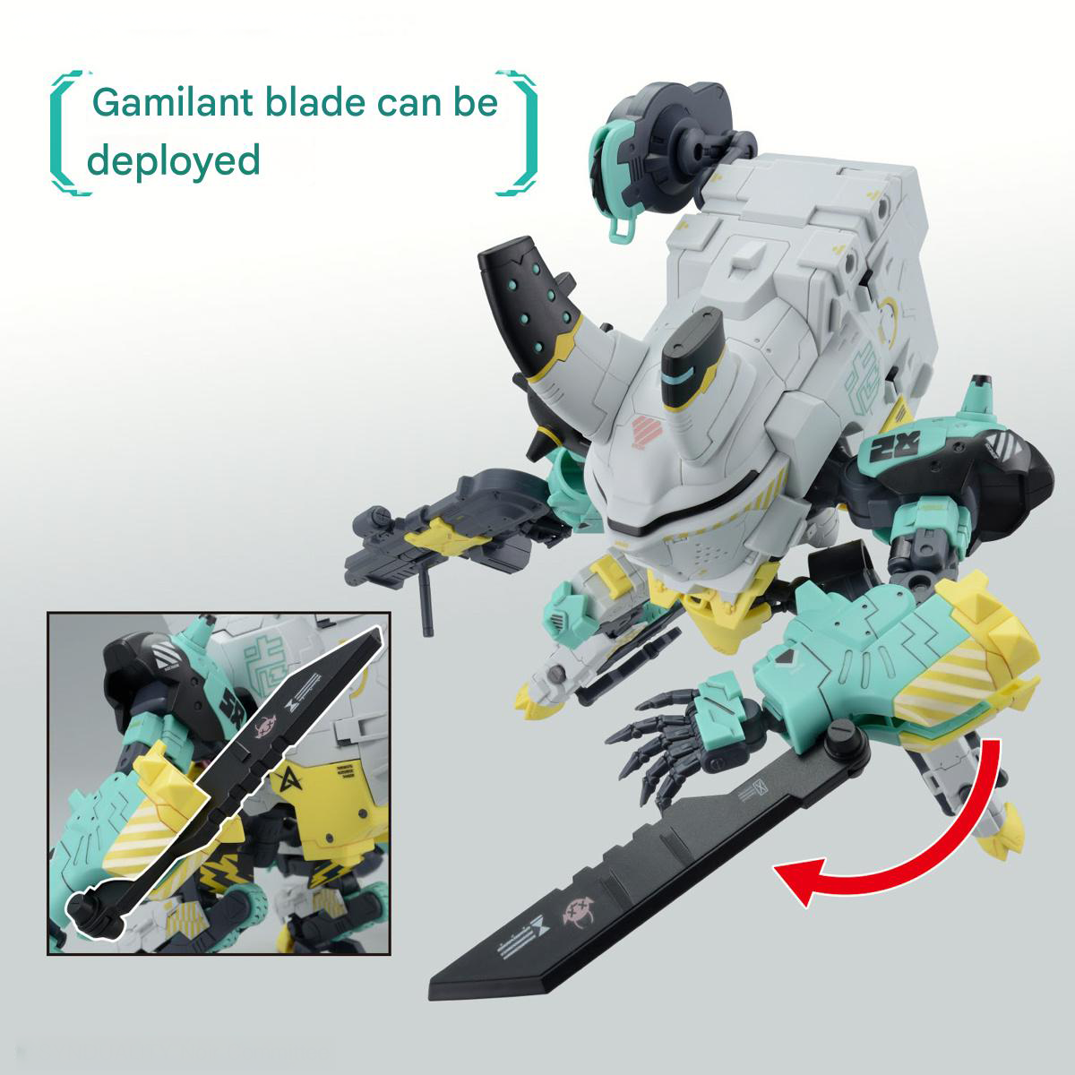 Bandai HG Daisy Ogre Alter (Synduality) Model Kit - Image 4 of 10