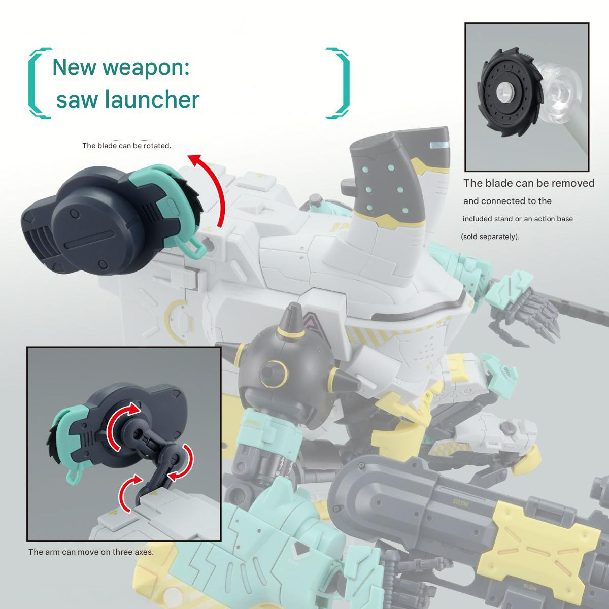 Bandai HG Daisy Ogre Alter (Synduality) Model Kit - Image 5 of 10