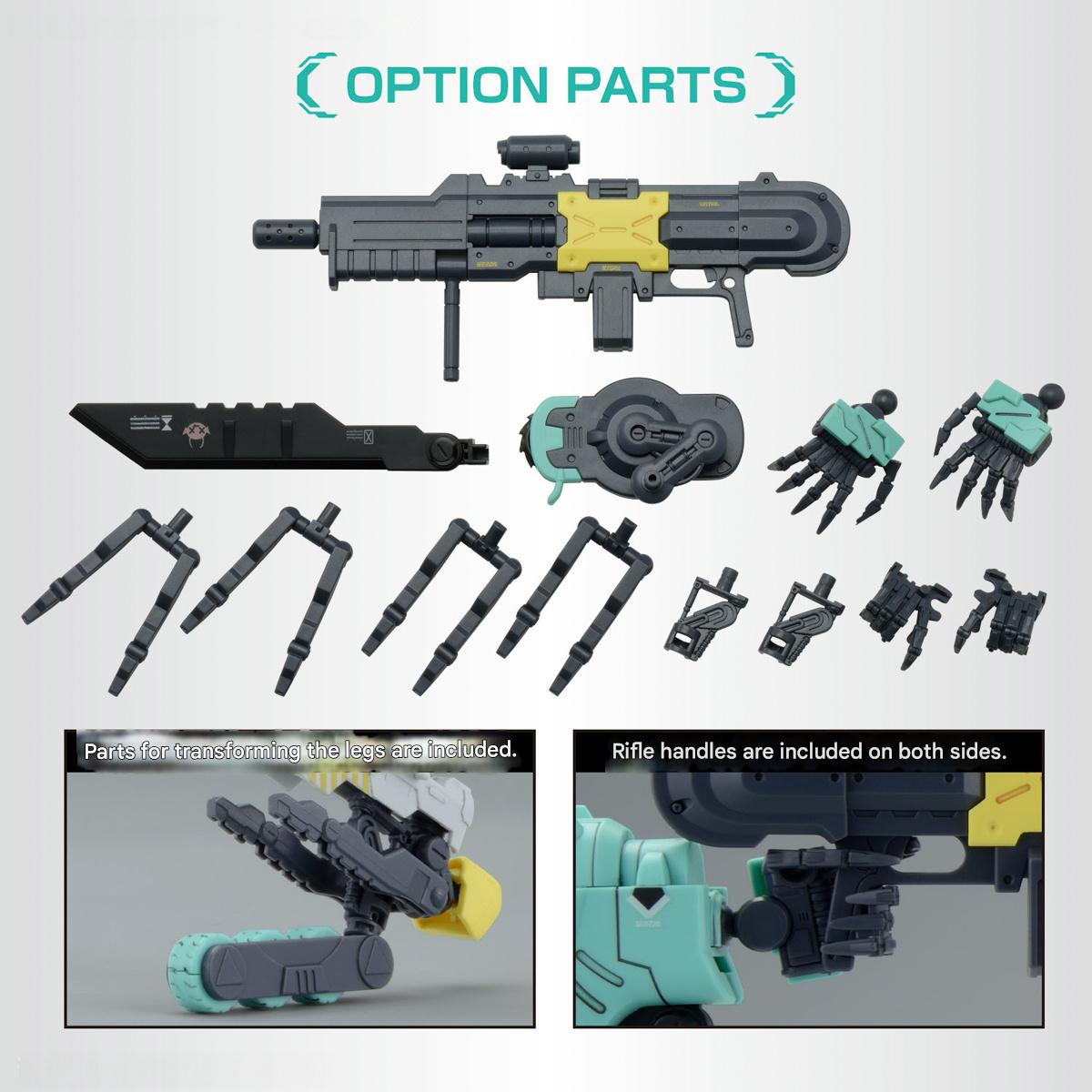 Bandai HG Daisy Ogre Alter (Synduality) Model Kit - Image 6 of 10