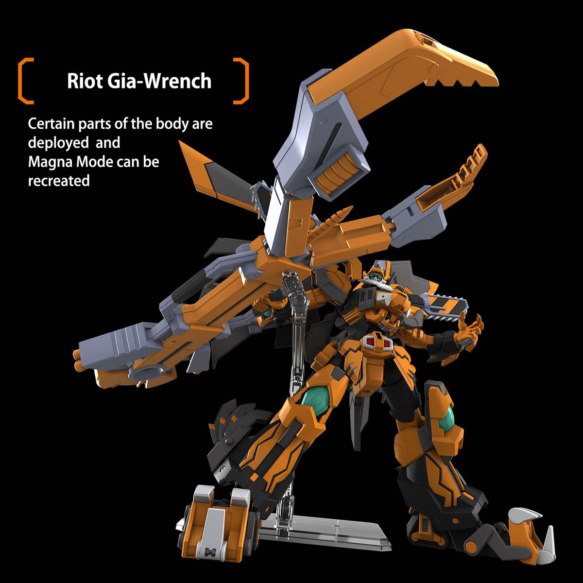 Bandai HG Gunleon (Super Robot Wars) Model Kit - Image 4 of 10