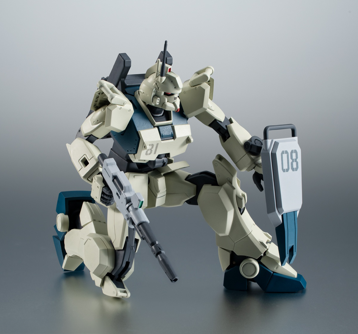 Bandai ROBOT SPIRITS (SIDE MS) RX-79(G) Ez-8 Gundam Ez-8 ver. A.N.I.M.E. Action Figure - Image 3 of 11