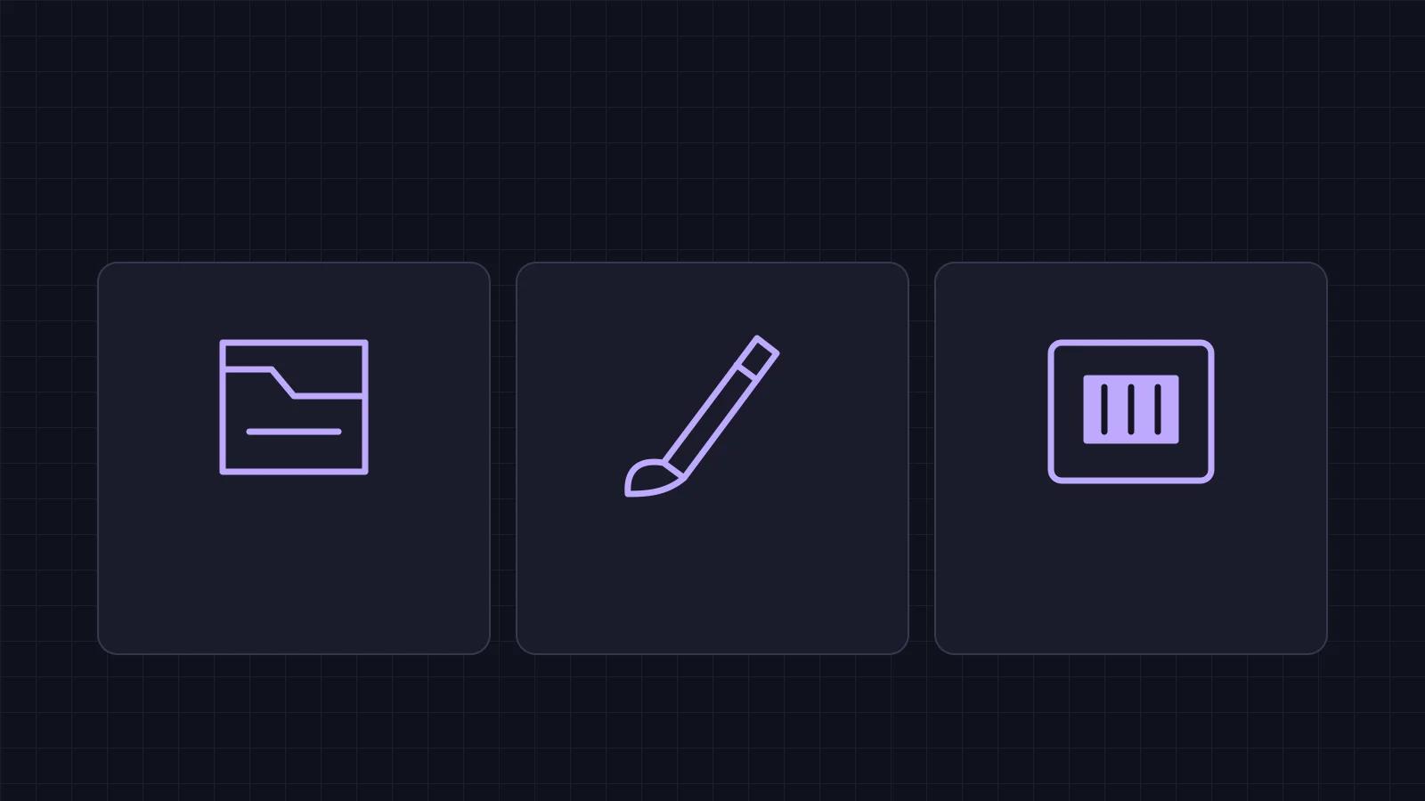 Line illustrations of an armor panel, a paintbrush, and a painted vent detail.
