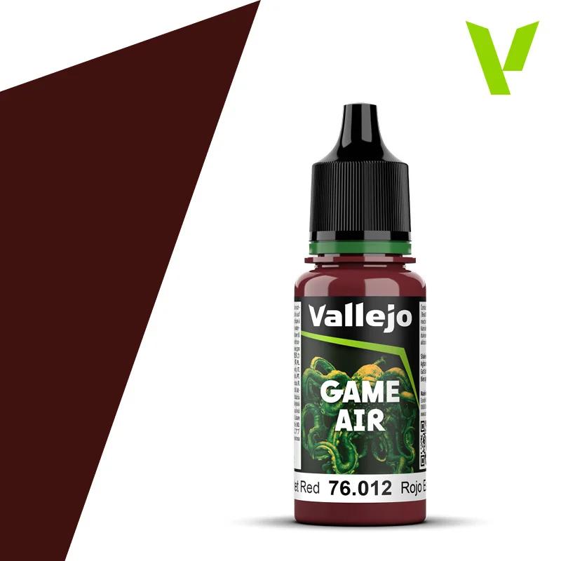 Vallejo Game Air Scarlet Red 6pk