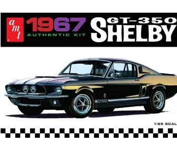 AMT 1/25 67 Shelby Gt350 White Model Kit — box art