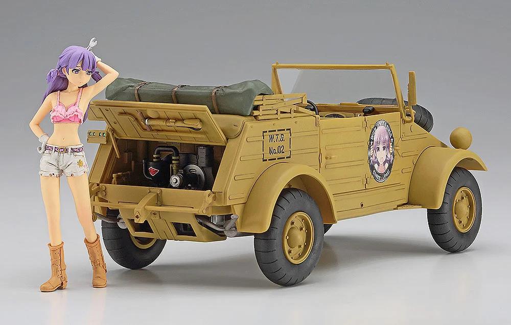 Hasegawa 1/24 Wild Egg Girl Frost Model Kit — official product photo 2