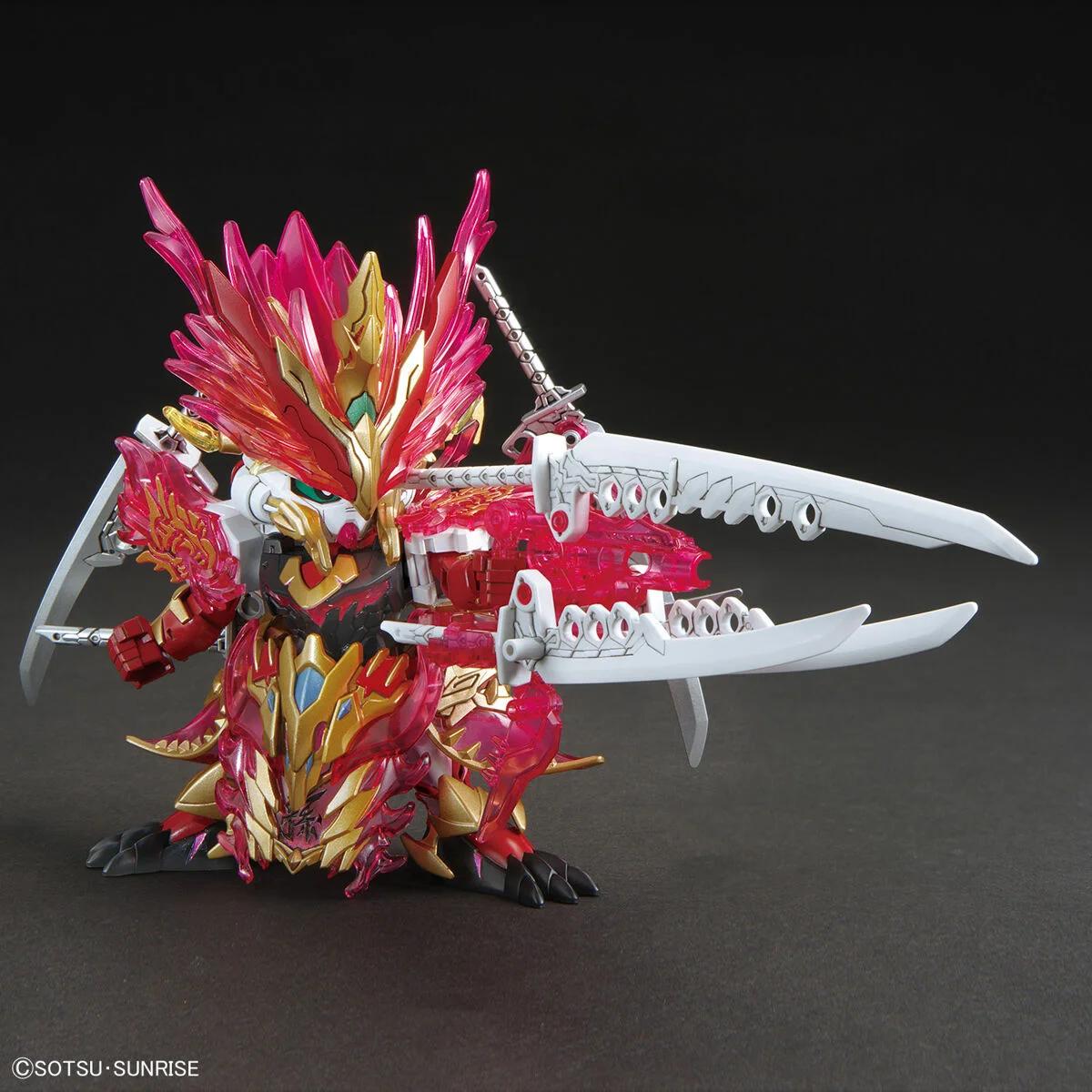 Bandai SD 29 Sun Quan Astray Heroes Model Kit — official product photo 2
