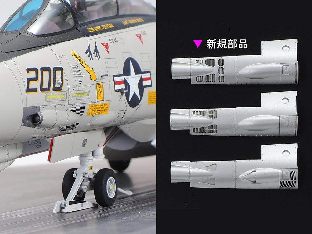 Tamiya 1/48 F-14A Grumman Tomcat Carrier Based Model Kit — official product photo 5