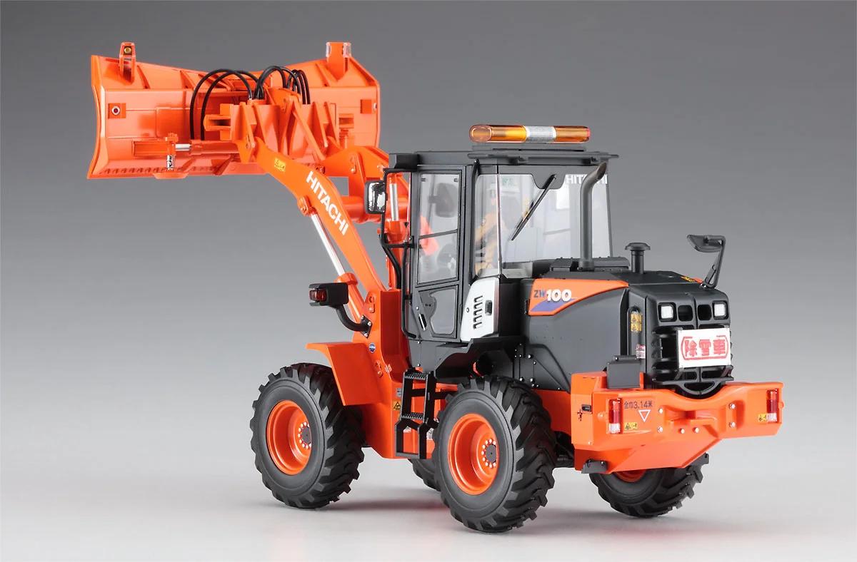 Hasegawa 1/35 Hitachi Wheel Loader Zw100-6 Model Kit — official product photo 2