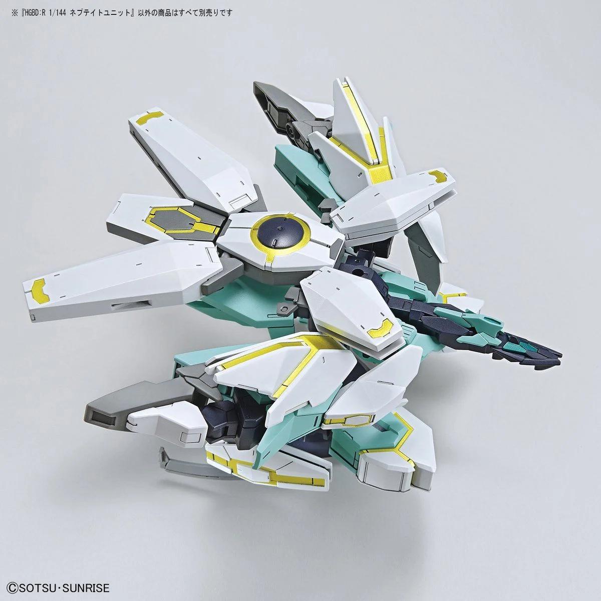 Bandai 1/144 HG Nepeight Armor Unit Build Divers Model Kit — official product photo 5