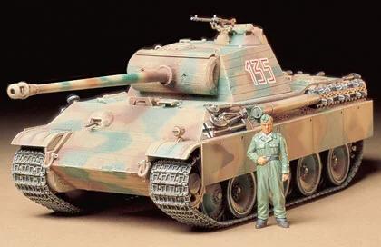Tamiya 1/35 Panther G Early Model Kit — box art