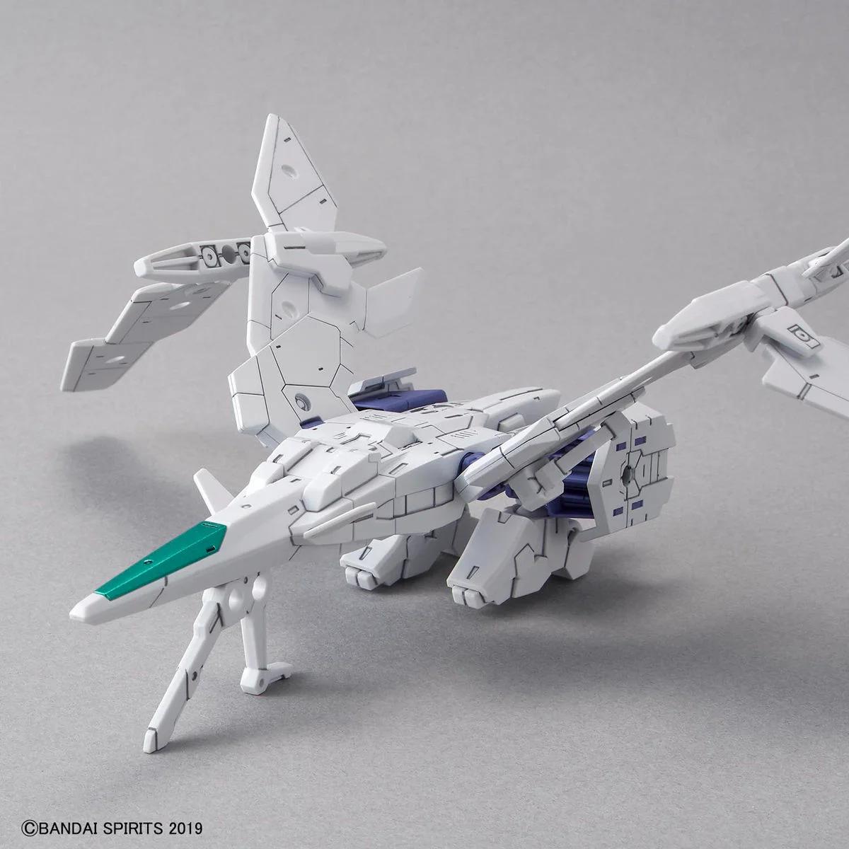 Bandai 1/144 30MM 01 Air Fighter White Model Kit — official product photo 3