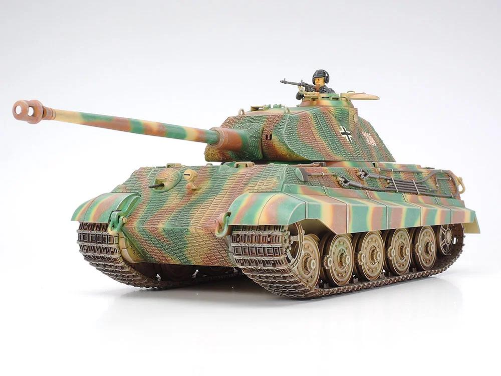 Tamiya 1/35 King Tiger Porsche Turret Model Kit — official product photo 2