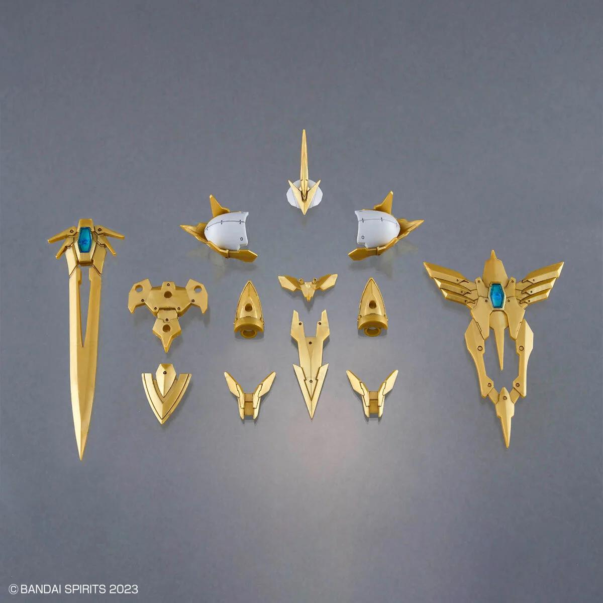 Bandai 1/144 30MF Class Up Armorliber Holy Knight Model Kit — official product photo 1