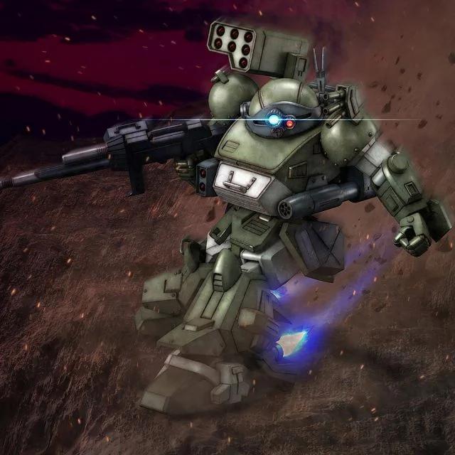 Bandai 1/144 HG Scopedog Turbo Custom Model Kit — box art