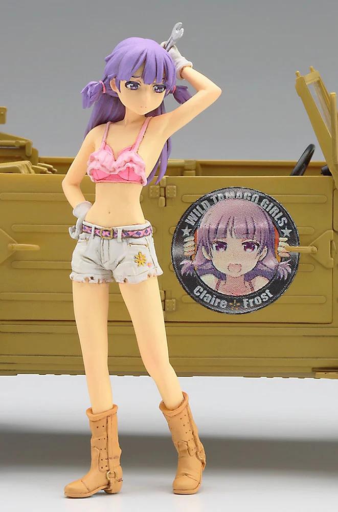Hasegawa 1/24 Wild Egg Girl Frost Model Kit — official product photo 3