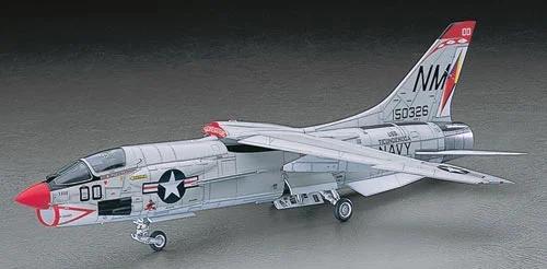 Hasegawa 1/48 F-8E Crusader Cvw-19 Model Kit — box art