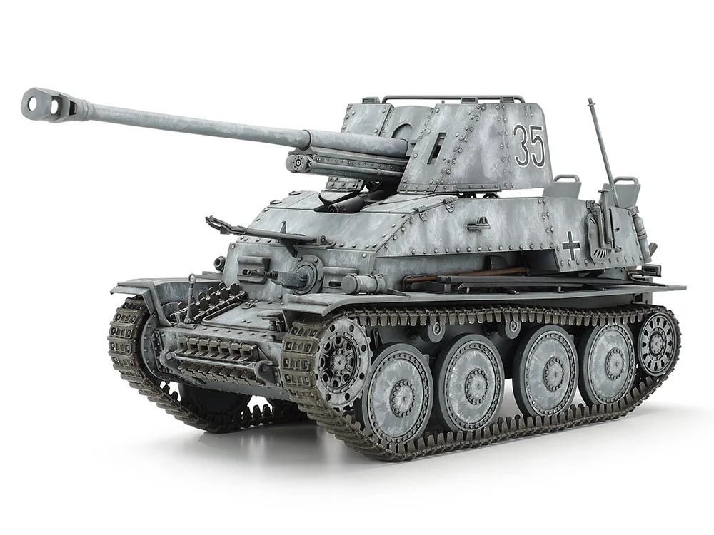Tamiya German Tank Destroyer Marder 3 Model Kit — official product photo 2