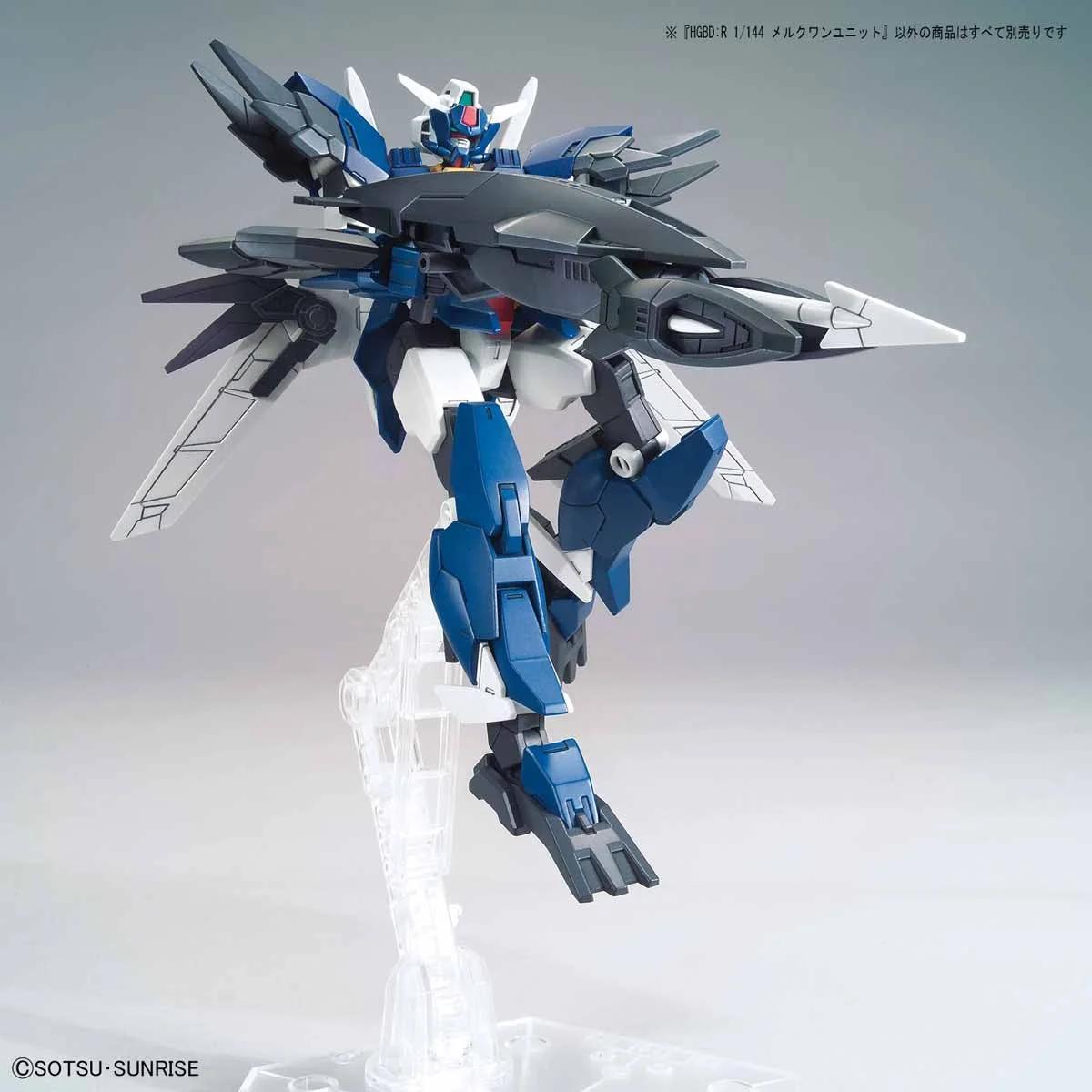 Bandai 1/144 HG Mercuone Unit Build Divershgbd Model Kit — official product photo 4