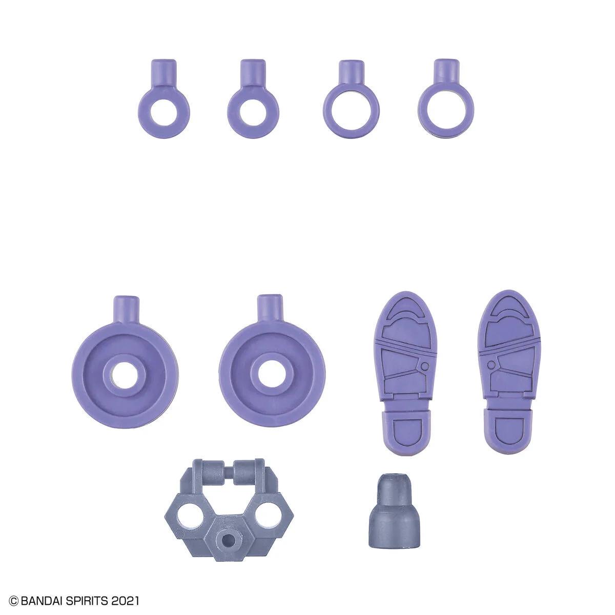 Bandai 1/144 30MS Option Body Parts A02 Color Model Kit — official product photo 2