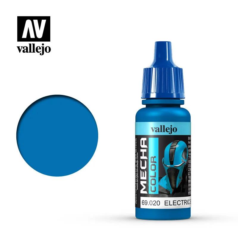 Vallejo Mecha Color Electric Blue 6pk