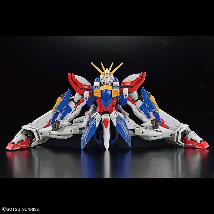 Bandai 1/144 RG God Burning Model Kit — official product photo 6