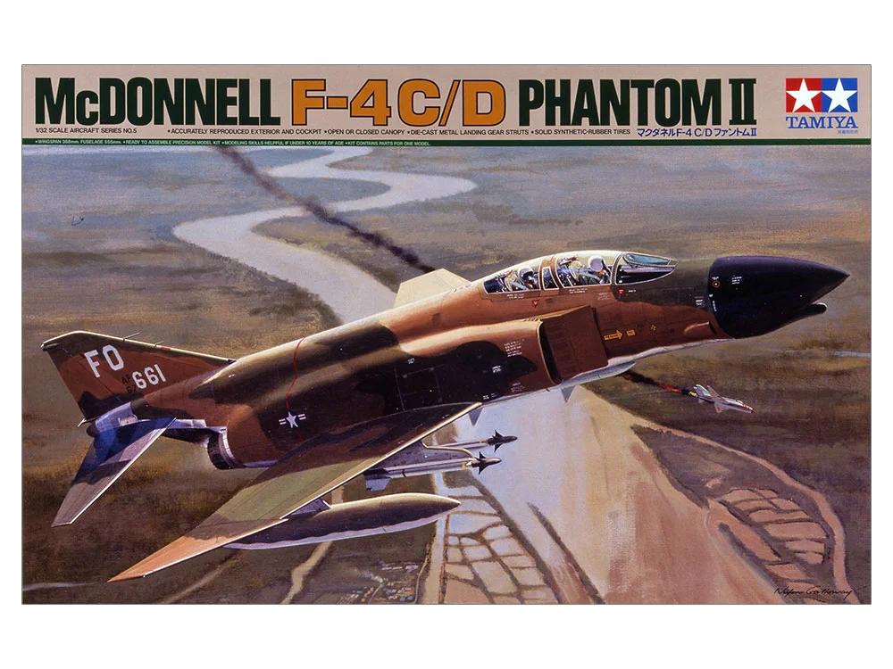 Tamiya 1/32 F-4cd Phantom II Model Kit — official product photo 1