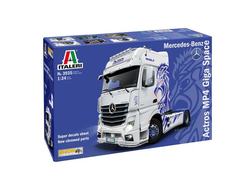 Italeri Mb Actrosmp4 Giga SP Shwtrk 24 Model Kit — official product photo 2