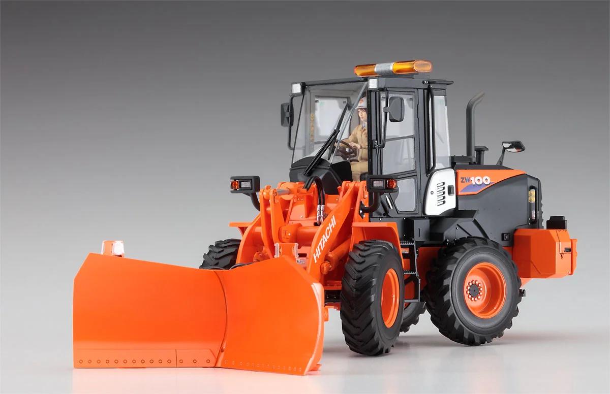 Hasegawa 1/35 Hitachi Wheel Loader Zw100-6 Model Kit — official product photo 3