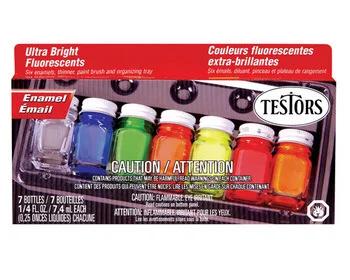 Testors Fluorescent Enamel Paint Set — product photo