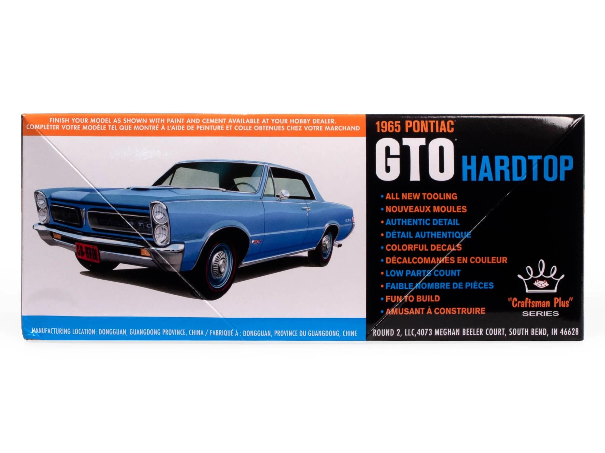 AMT 1/25 65 Pontiac Gto Hardtop Craftsman Model Kit — official product photo 3