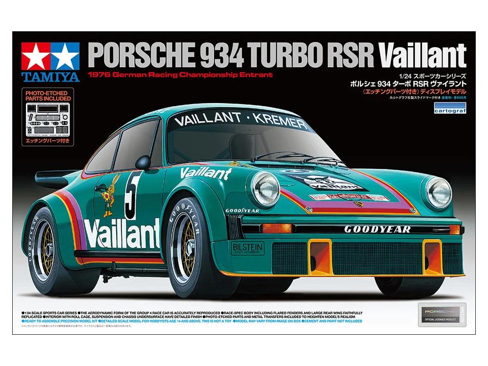 Tamiya 1/24 Porsche 934 Turbo Rsr Model Kit — official product photo 1