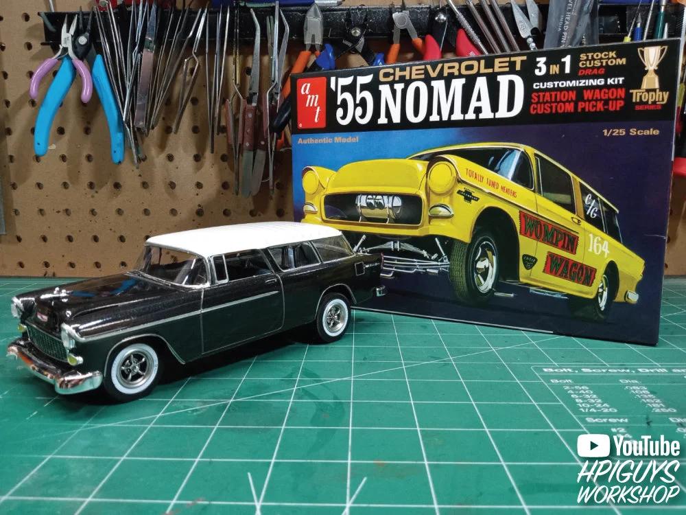 AMT 1/25 55 Chevy Nomad Model Kit — official product photo 5