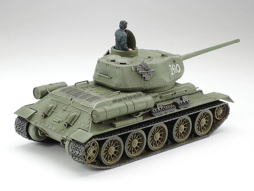 Tamiya 1/48 T-34-85 Russian Medium Tank — official product photo 2