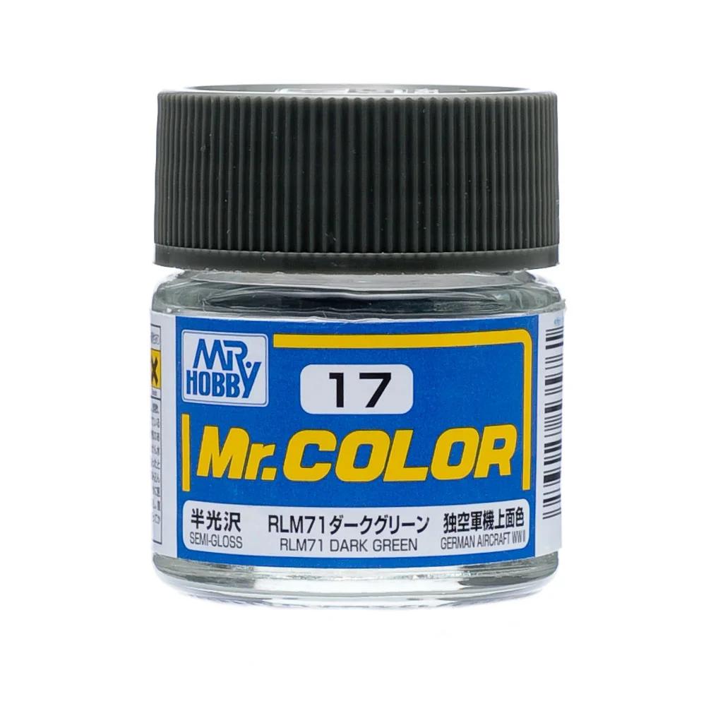 Mr. Hobby Mr. Color RLM71 Dark Green (C17) 10 ml — official product photo 1