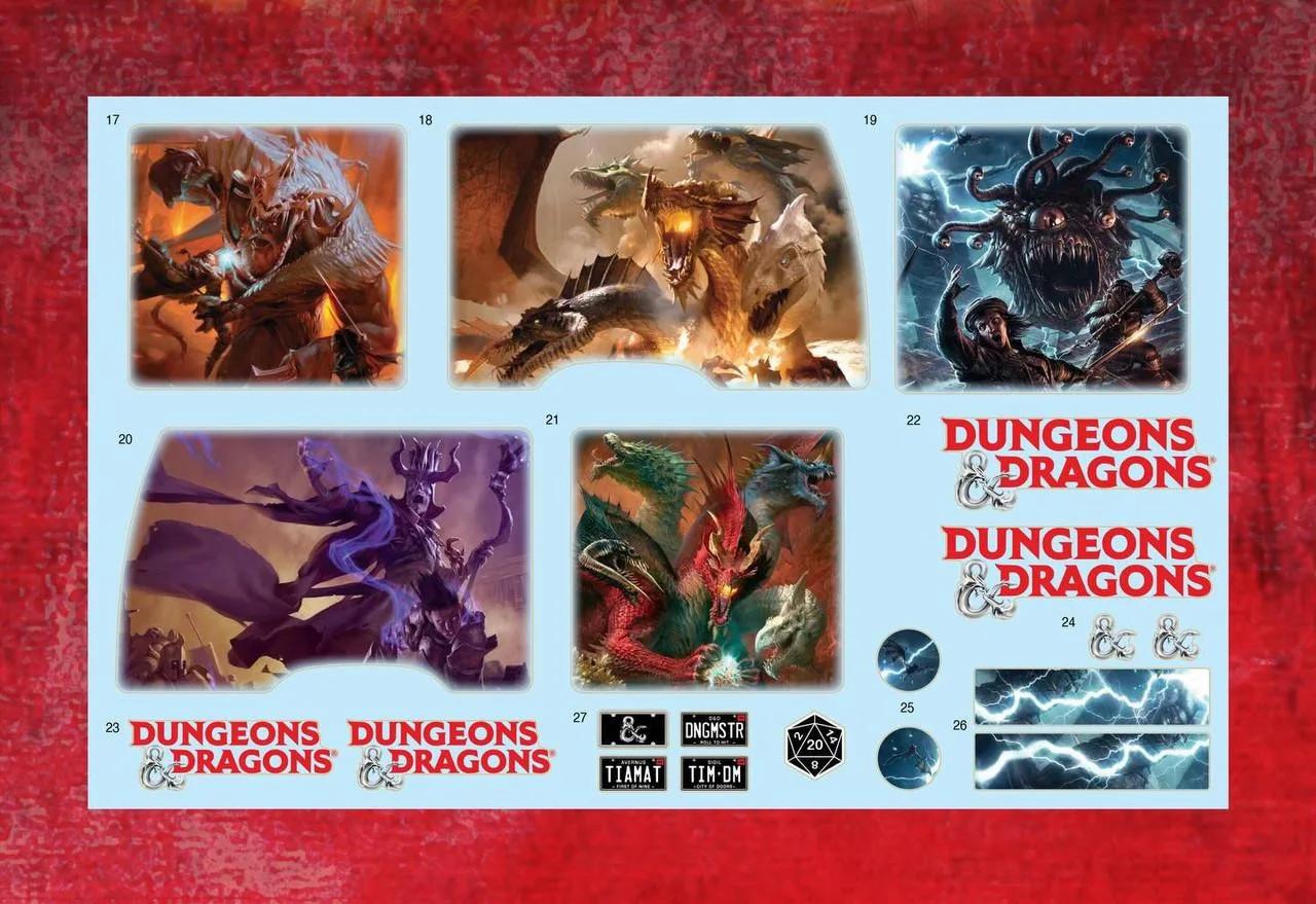 AMT 1/25 74 Chevy Van Dungeons Dragons Model Kit — official product photo 3