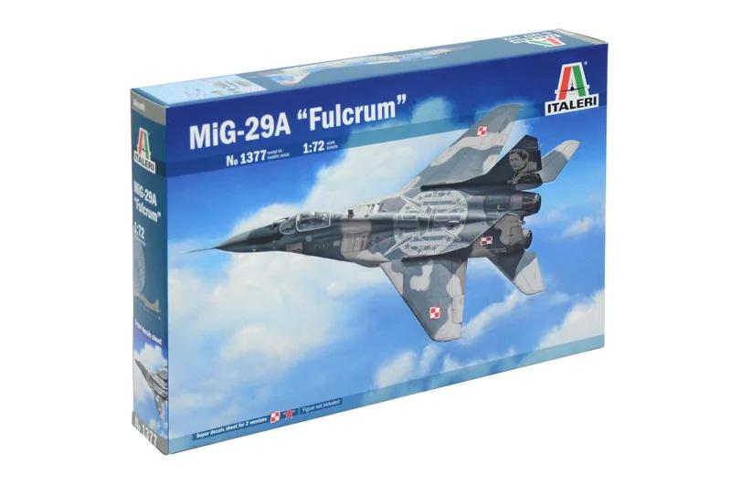 Italeri 1/72 Mig-29a Fulctum Model Kit — official product photo 2