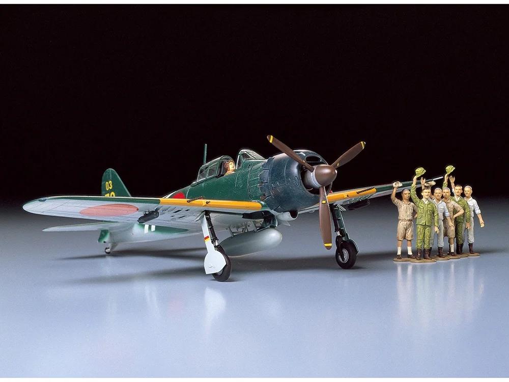 Tamiya 1/48 A6m5c Zero 52 Model Kit — official product photo 2
