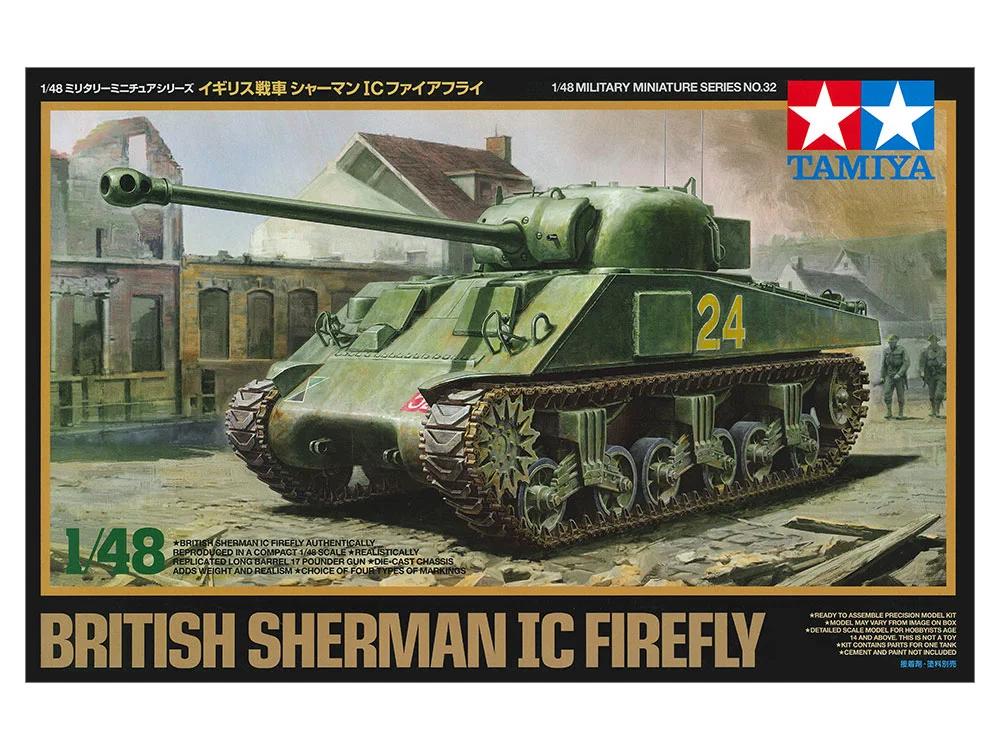 Tamiya British Sherman Ic Firefly 48 Model Kit — official product photo 1