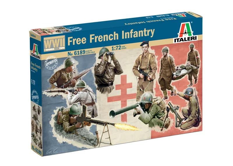 Italeri 1/72 French Infantry Model Kit — official product photo 2