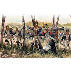 Italeri 1/72 Napoleonic War French Inf Model Kit — box art