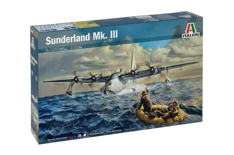 Italeri Sunderland Mkiii Flyingboat 72 Model Kit — official product photo 2