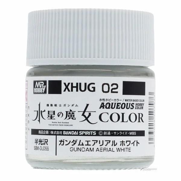 XHUG02 Aqueous Gundam Color Gundam AERIAL White (10ml) — product photo