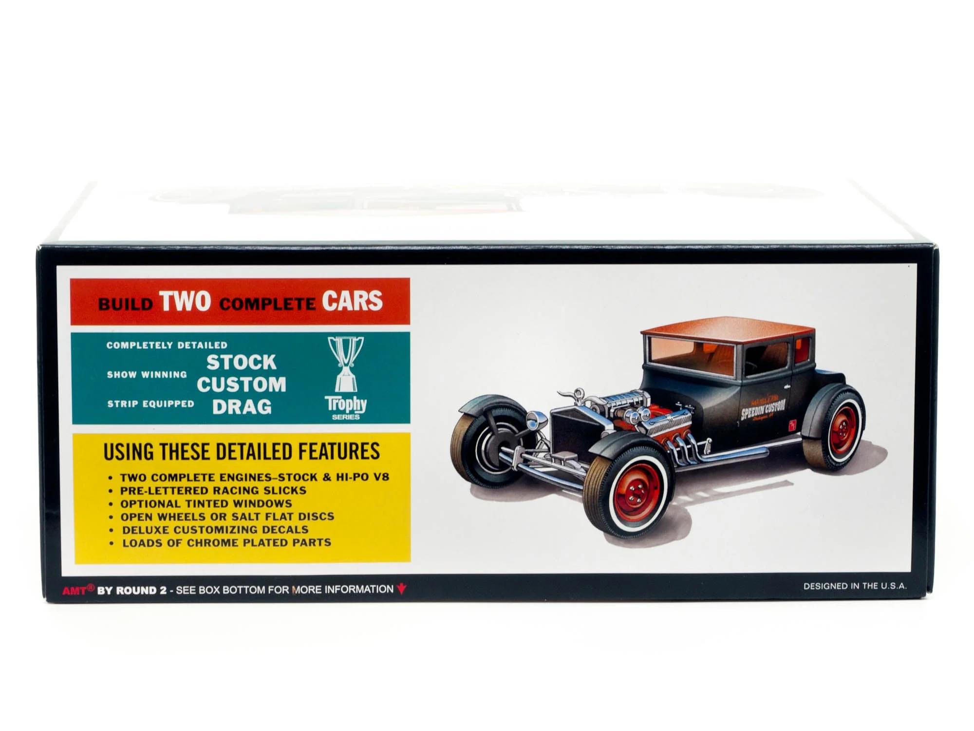 AMT 1/25 25 Ford T Chopped Model Kit — official product photo 2